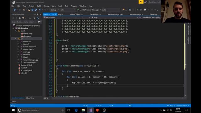 How To Make A Game #6 : Implement Tilemap's : C++ And SDL2 Tutorial смотреть онлайн
