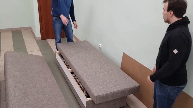 Диван Еврокнижка без подлокотников смотреть онлайн