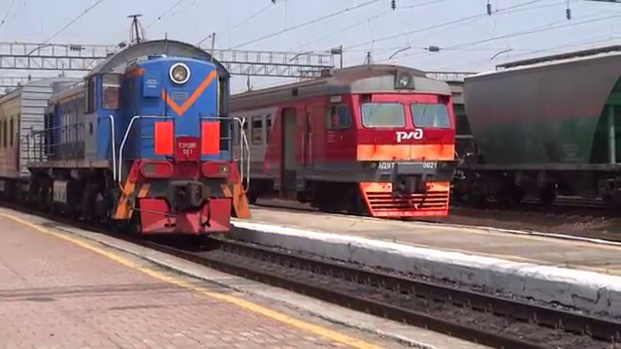 ТЭМ2А-0507 & ЭД9Т-0021 (TEM2A-0507 & ED9T-0021) смотреть онлайн