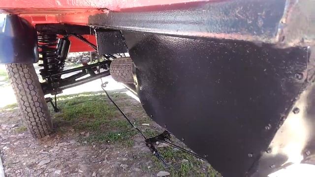 Самодельный прицеп для мотоблока из мотороллера-Homemade trailer for motoblock from scooter смотреть онлайн