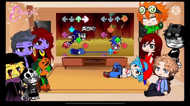 FNF React To Confronting Yourself & Heart Attack Rampage|Friday Night Funkin'|ElenaYT. смотреть онлайн