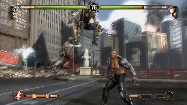 Mortal Kombat: Komplete Edition (MKKE) - Лестница Scorpion (Hard) смотреть онлайн