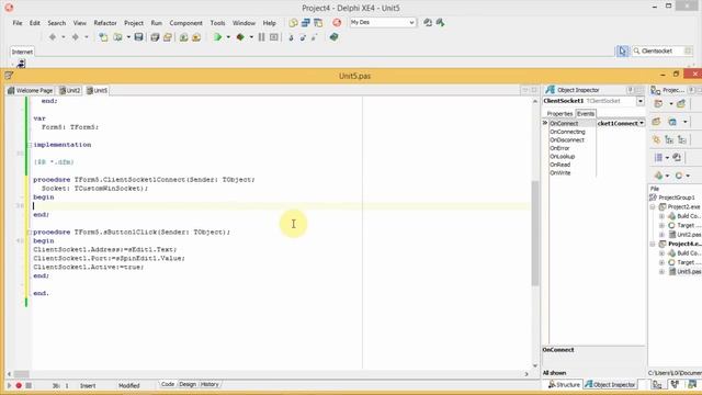 [DELPHI] ClientSocket/ServerSocket. смотреть онлайн