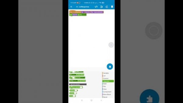 How to show ip address using my ip api in sketchware pro?
