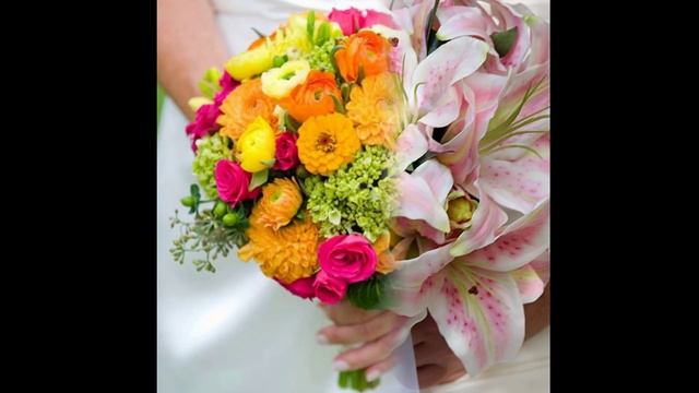 Букет Невесты из Живых Цветов - 2019 / Bride's Bouquet of flowers смотреть онлайн