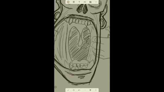 SpeedPaint | Stretch Jaw II (Updated Design) | Sony Sketch App смотреть онлайн