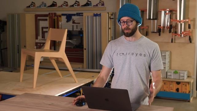 Modeling a Complete Project in Sketchup for Beginners Pt.1 - Sketchup for Woodworkers смотреть онлайн