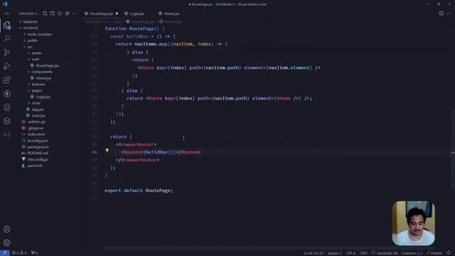 REST API CLIENT DENGAN REACT JS - PEMBUATAN PROTECTED ROUTES смотреть онлайн