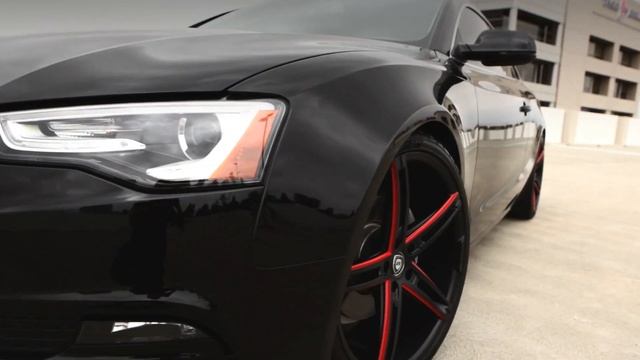 Audi A5 | Lexani Wheels R-Three 20" Custom Paint Finish смотреть онлайн