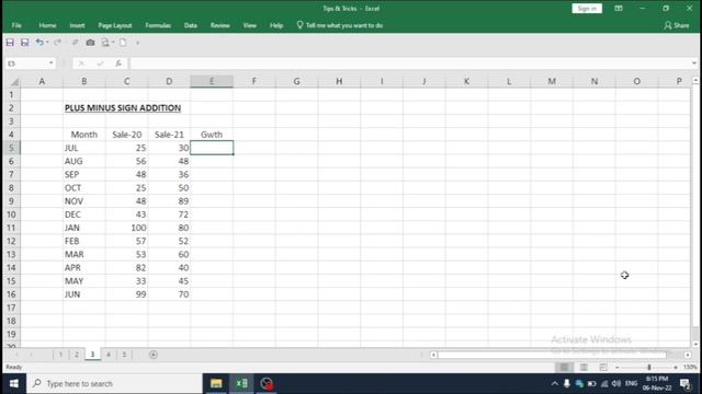 How to Add Plus Minus Sign Before Figure Excel.... смотреть онлайн