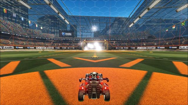 TITANIUM WHITE FIREWORKS GOAL EXPLOSION | Rocket League смотреть онлайн