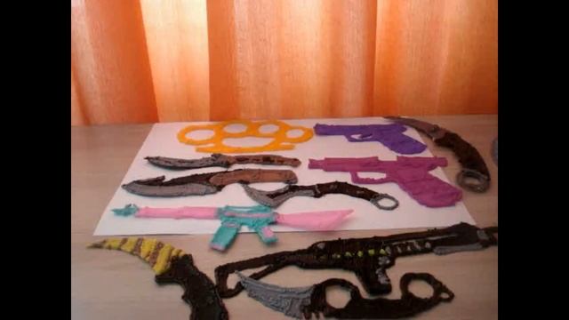 Мои рисунки(поделки) 3D ручкой :) смотреть онлайн