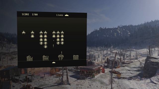 Fallout 76 Pip Boy Game #5 Zeta Invaders. смотреть онлайн