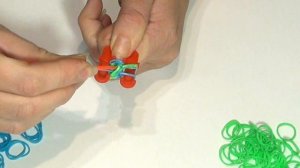 КОСА РУСАЛКИ браслет из резинок. МК