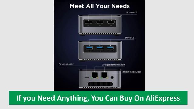 MOREFINE M8S Intel N5105 Mini PC смотреть онлайн