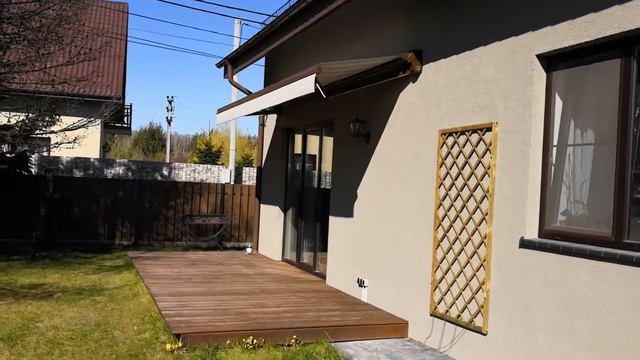 Выдвижная маркиза (террасная) смотреть онлайн