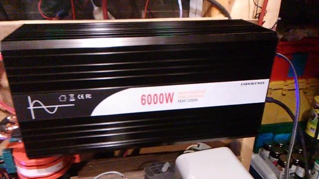 DIY Solar ~ 24v 6kw CNSWIPOWER inverter review. It fails!