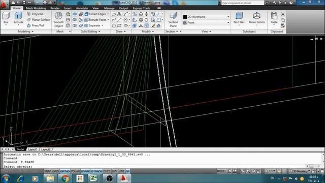 AutoCad | creating of suspension bridge in autocad (speed art) смотреть онлайн