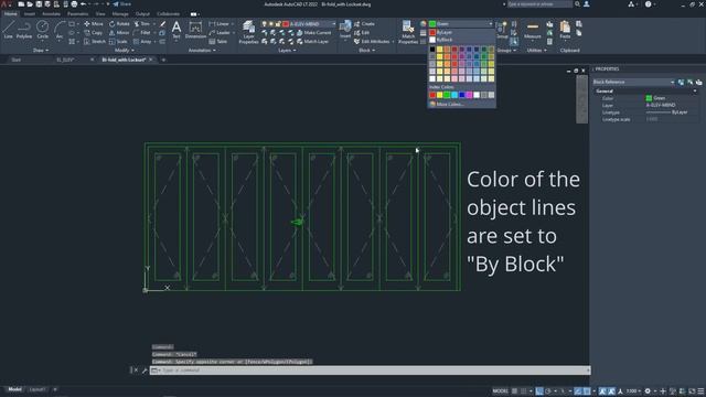 Bi-fold Door (Glazed): AutoCAD Dynamic Block (Elevation View) смотреть онлайн