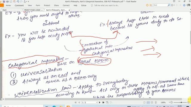 Kant's Philosophy, Kant's Categorical Imperative, SSB PGT Philosophy смотреть онлайн