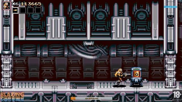 Blazing Chrome - Normal (Mavra Pt.-4) | PC смотреть онлайн