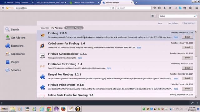 firePHP tut смотреть онлайн