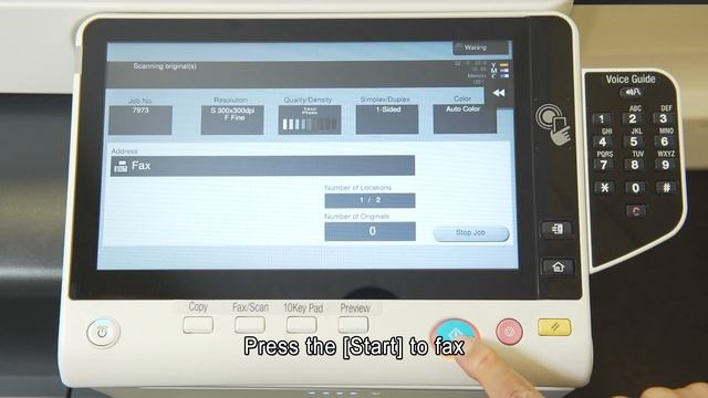 Digital Multi-functional System - Fax - Basic Fax смотреть онлайн