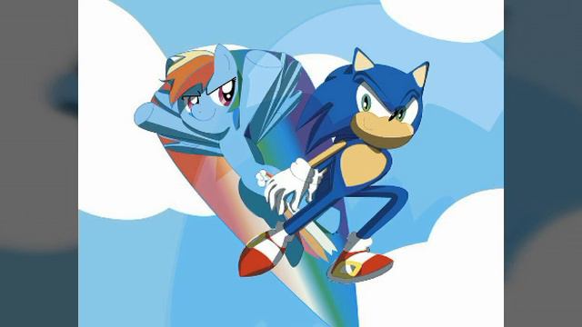 Радуга деш и Соник💝 смотреть онлайн