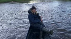Лодка ПНД для малых северных рек. Испытание по мелководью.