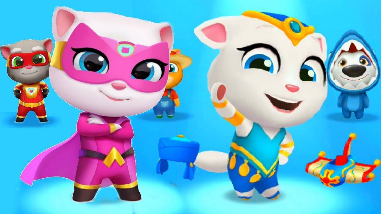 Мой Говорящий Том ОБНОВЛЕНИЕ за золотом #2 лучше Погоня Героев Tom Hero Dash #мультик смотреть онлайн