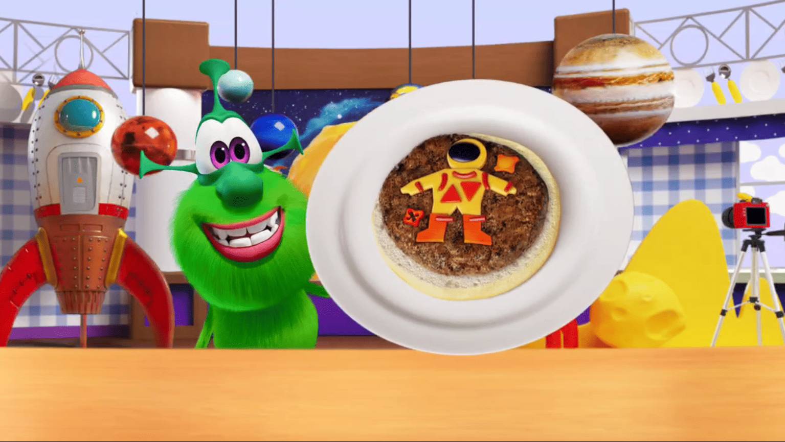 Буба Повар. Буба готовит космобургер смотреть онлайн