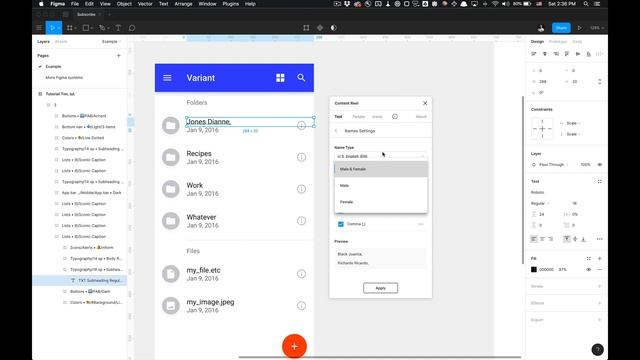 How to Use Content Reel Figma Plugin смотреть онлайн