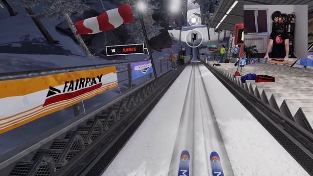 Adam Małysz wraca do skoków! - Ski Jumping Pro VR (HTC VIVE VR) смотреть онлайн
