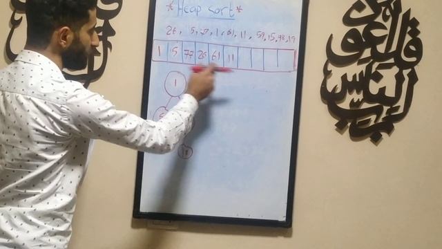 شرح خوارزمية heap sort смотреть онлайн