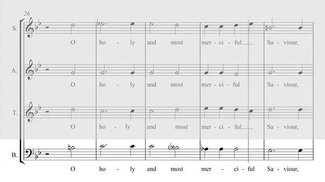 Purcell - Thou Knowest, Lord - Bass смотреть онлайн