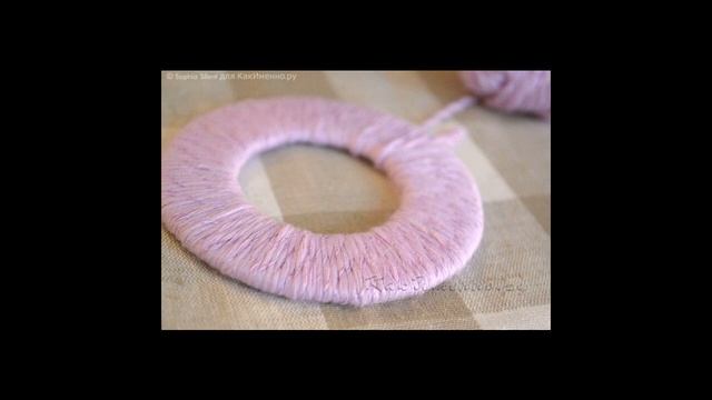 Как сделать помпон из ниток? смотреть онлайн