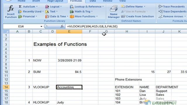 Excel Formula Example смотреть онлайн