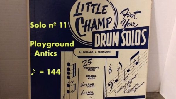 W.J. Schinstine: Solo nº 11 - Playground Antics