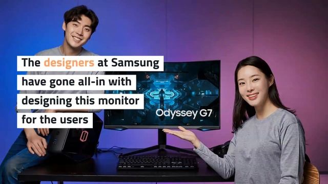 Samsung Odyssey G7 curved gaming monitor: All you need to know смотреть онлайн