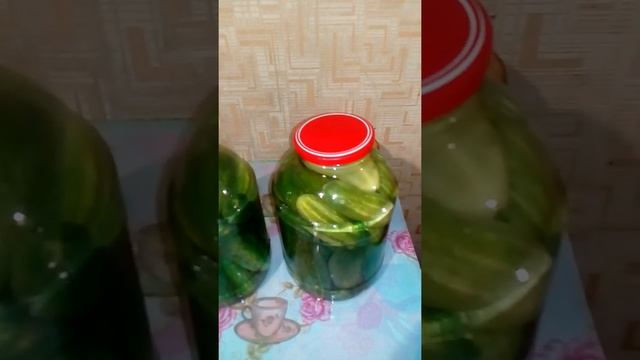 Рецепт хрустящих огурцов на зиму!!! смотреть онлайн