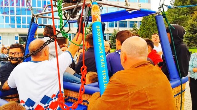 АНАПА - ШАР ВБЛИЗИ КАК ДРАКОН ДЫШИТ ОГНЁМ! ЦЕНТРАЛЬНАЯ ПЛОЩАДЬ - АЭРОСТАТ ФЁДОР КОНЮХОВ - МАЙ 2021