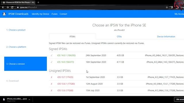 iPhone / iPad - iOS Downgrade смотреть онлайн