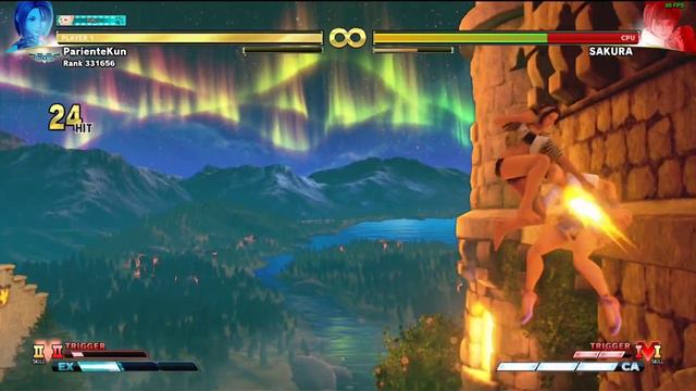 Street Fighter V Final Patch - Akira combo смотреть онлайн
