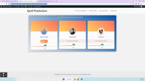 Epoll 3.1 WordPress Plugin | How to Create a Voting Contest?