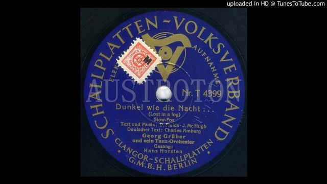 Georg Grüber, Erwin Hartung (voc): Lost In A Fog (Dunkel wie die Nacht) смотреть онлайн