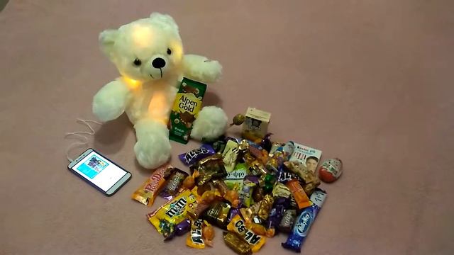 Светящийся плюшевый медведь Тедди Teddy Bear (50 см.) смотреть онлайн