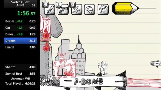 Sketch Quest - 3:54 | World Record смотреть онлайн