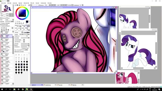 [SpeedPaint] Mane 6 Creepy mlp смотреть онлайн