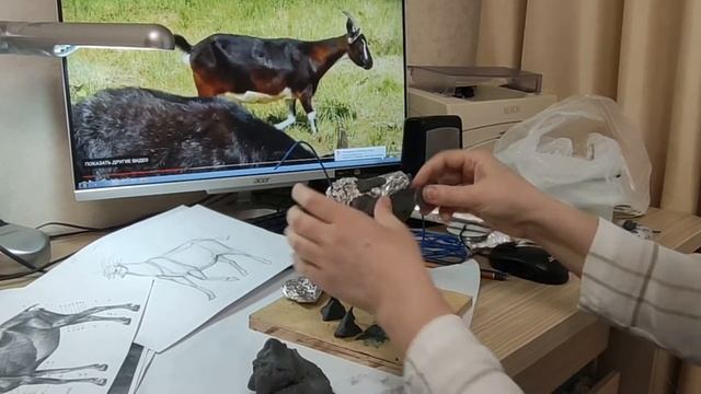 Анималистическая скульптура. Урок 1.1 смотреть онлайн