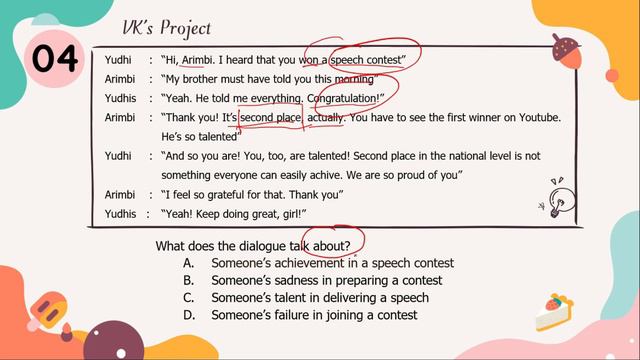 LATIHAN SOAL CONGRATULATION - MATERI KELAS 9 смотреть онлайн